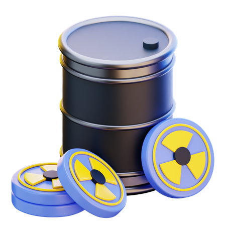 Toxic Material  3D Icon