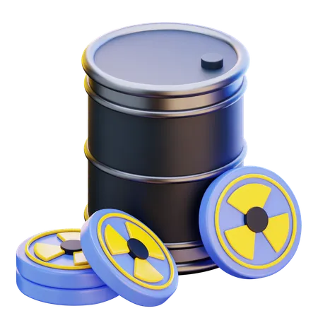 Toxic Material  3D Icon