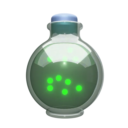 Toxic Potion  3D Icon