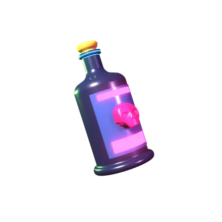 Toxic Potion  3D Icon