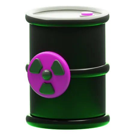 TOXIC WASTE  3D Icon