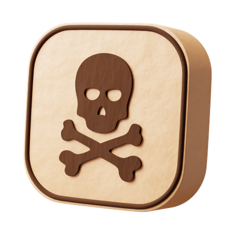 Tóxico  3D Icon