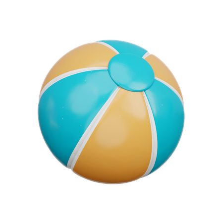 Toy Ball  3D Icon