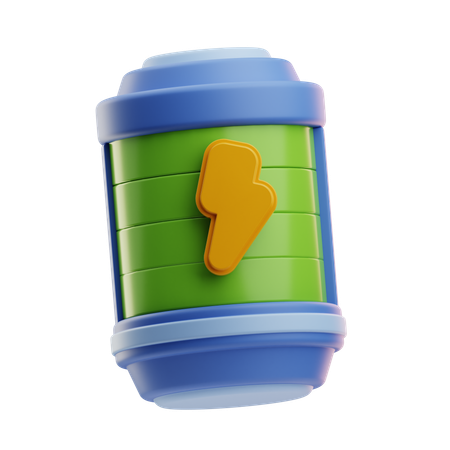 Toy Battery For Creative Play  3D Icon