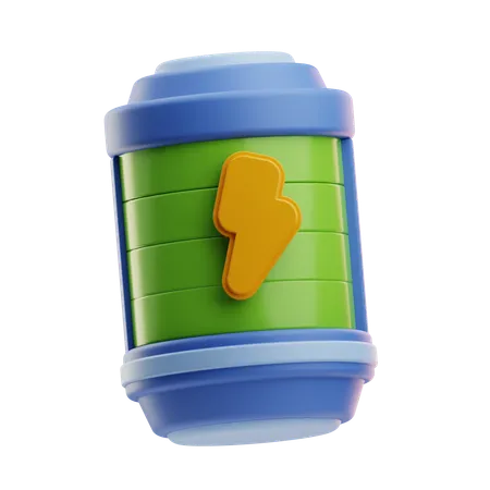 Toy Battery For Creative Play  3D Icon