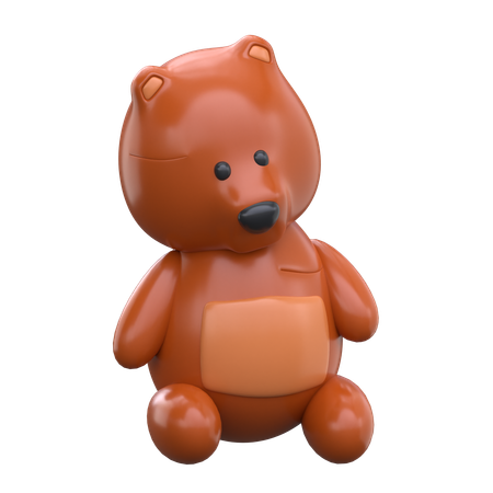 Toy Bear  3D Icon