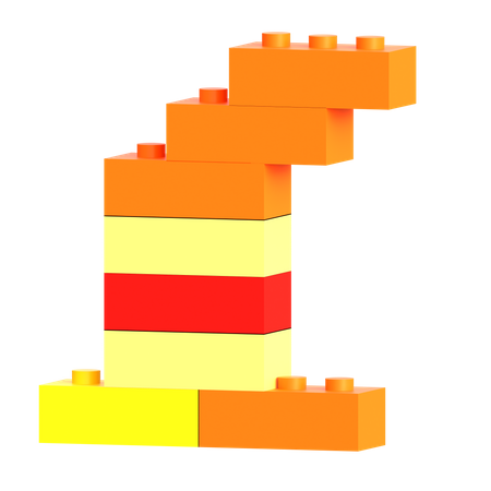 Toy Blocks  3D Icon