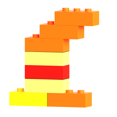 Toy Blocks  3D Icon
