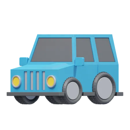 おもちゃの車  3D Icon