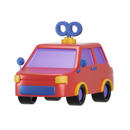 Toy car  3D Icon