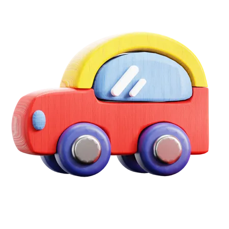 Toy Car  3D Icon