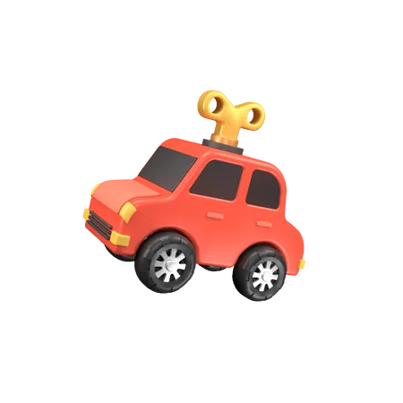 Toy Car  3D Icon