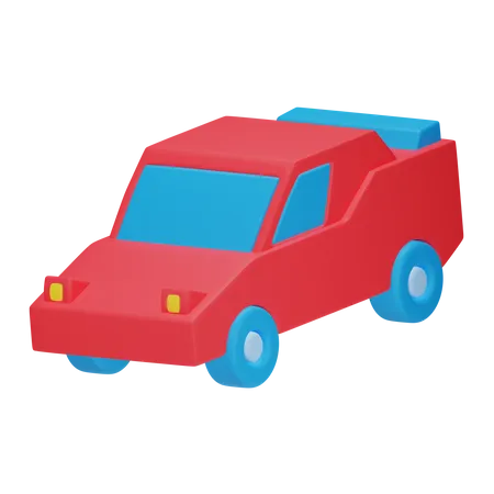 Toy Car  3D Icon