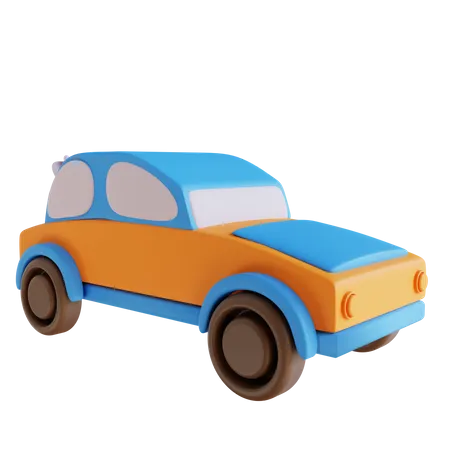 Toy Car  3D Icon