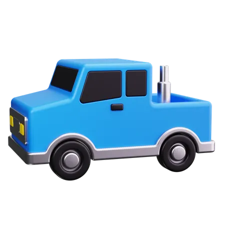 Toy Car  3D Icon