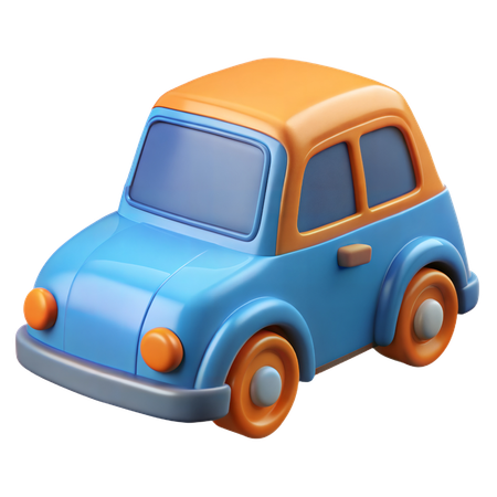 Toy Car  3D Icon