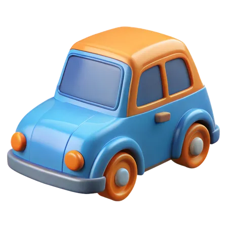 Toy Car  3D Icon