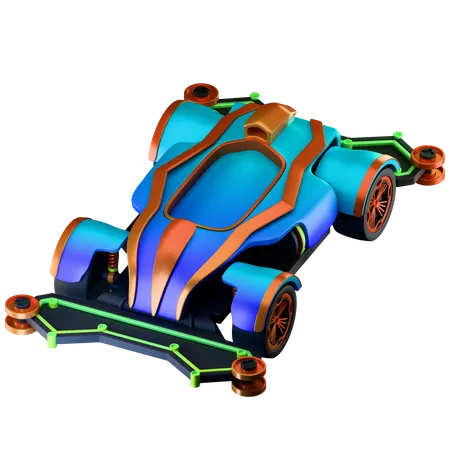 Toy Car  3D Icon