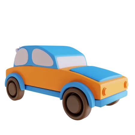Toy Car 3D Icon