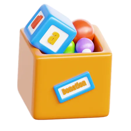 Toy Donation  3D Icon