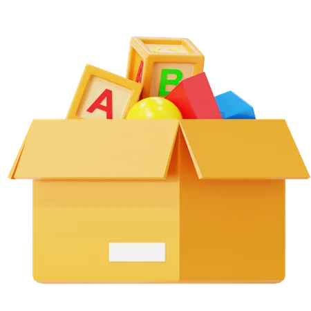 Toy Donation  3D Icon