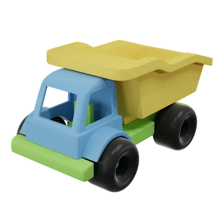 Toy Dump Truck  3D Icon