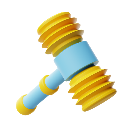 Toy hammer  3D Icon