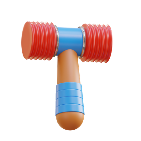 Toy Hammer  3D Icon