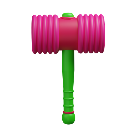 Toy Hammer  3D Icon