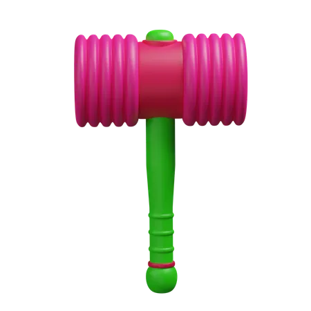 Toy Hammer  3D Icon