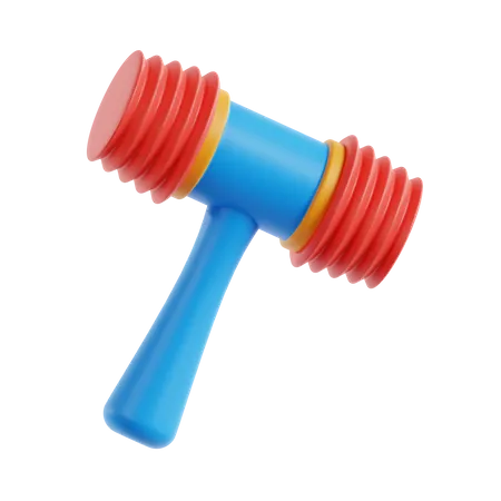 Toy Hammer  3D Icon