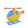chopper helicopter 3d logo