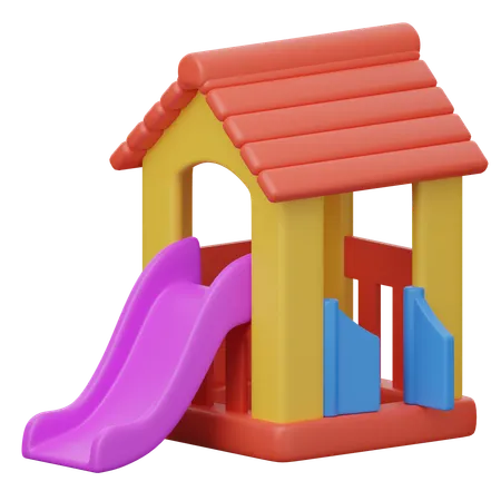 Toy house  3D Icon