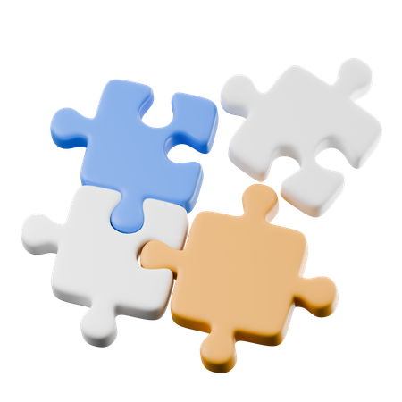 Toy Jigsaw Puzzle  3D Icon