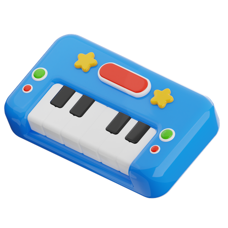 Toy Piano  3D Icon