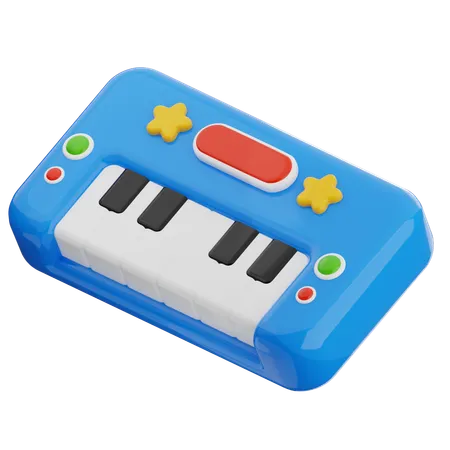 Toy Piano  3D Icon