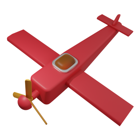 Toy Plane  3D Icon