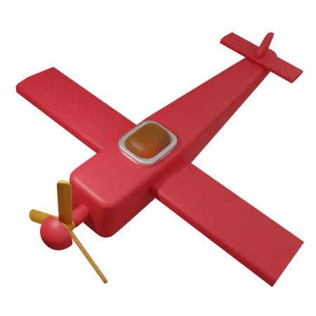 Toy Plane  3D Icon