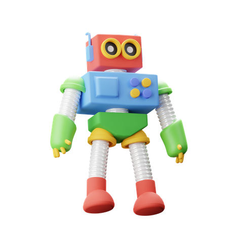 Toy Robot  3D Icon