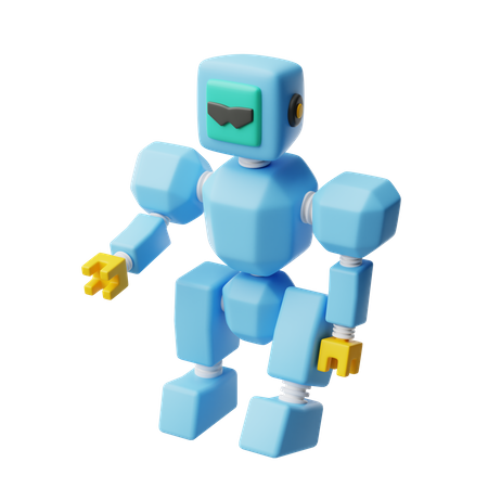 Toy robot  3D Icon