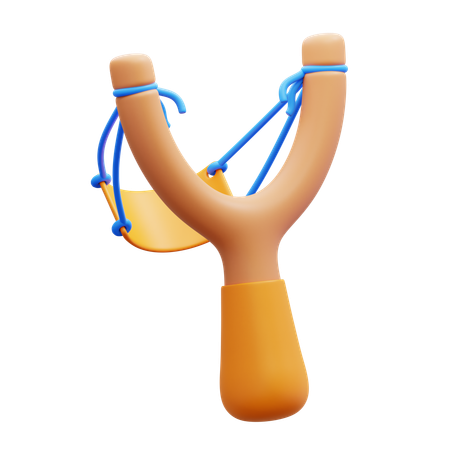 Toy Slingshot  3D Icon