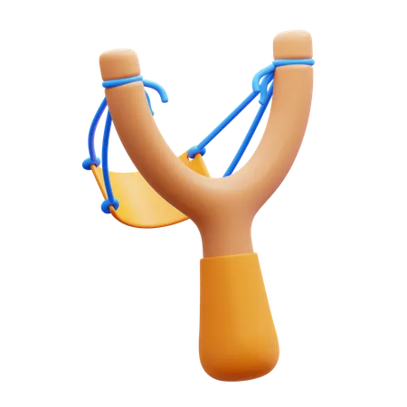 Toy Slingshot  3D Icon