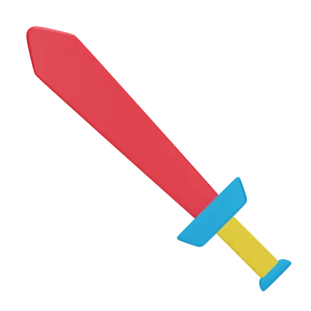 Toy Sword  3D Icon