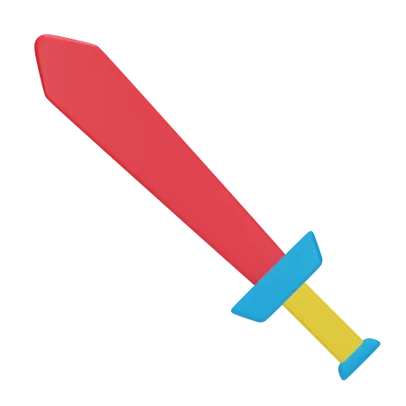 Toy Sword 3 D Toy 3D Icon