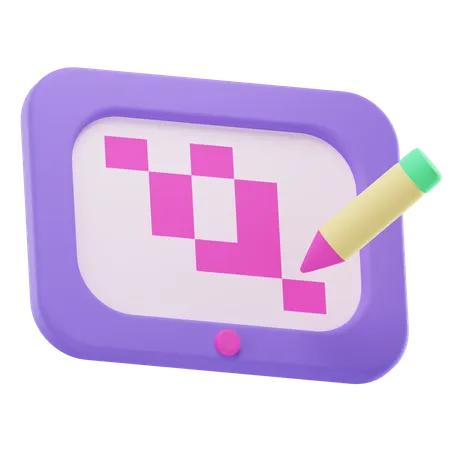 Toy Tablet  3D Icon