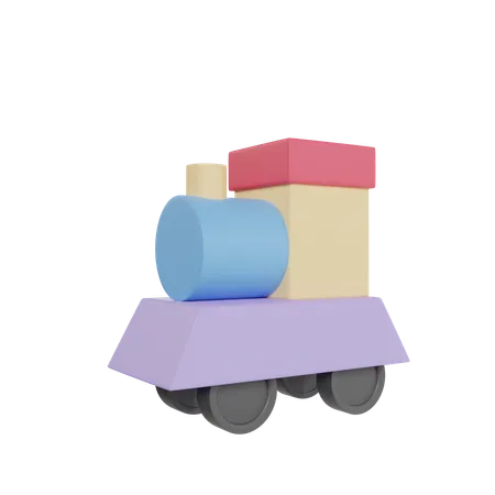Toy train  3D Icon