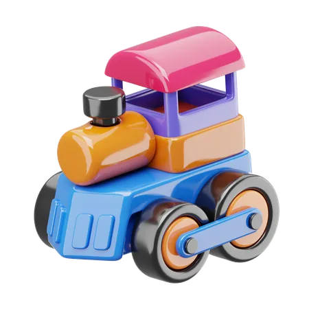 Toy Train  3D Icon