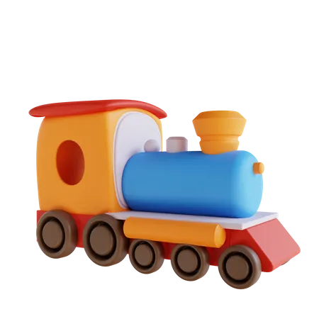 Toy Train  3D Icon