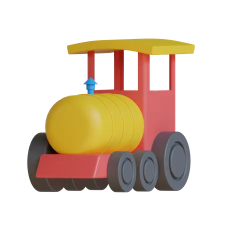 Toy Train  3D Icon