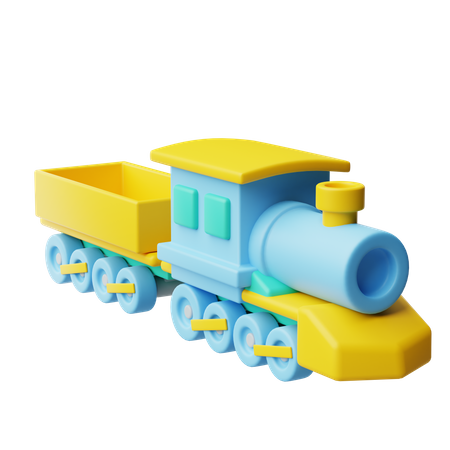 Toy train  3D Icon